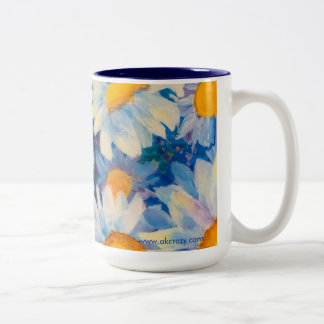 Taza Bicolor Alaskan Daisy 15oz Mug