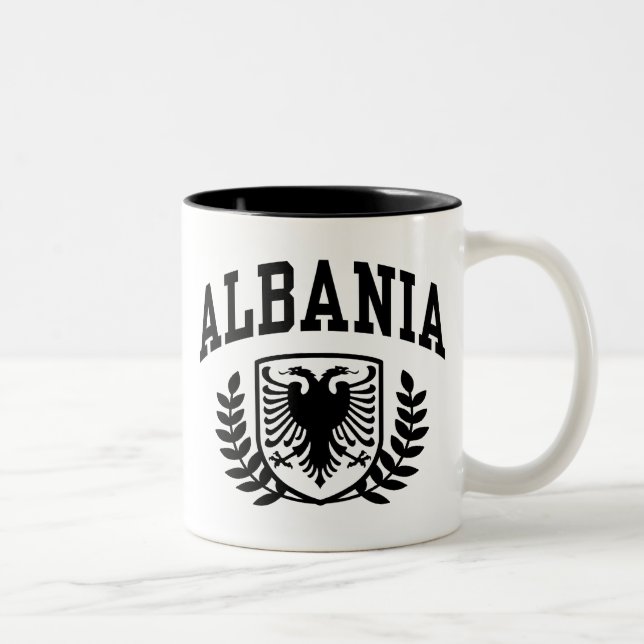 Taza Bicolor Albania (Derecha)