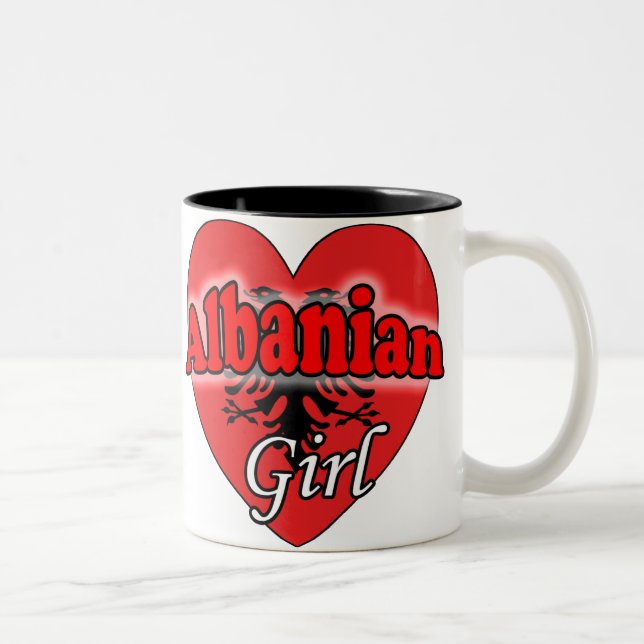 Taza Bicolor Albanian Girl (Derecha)