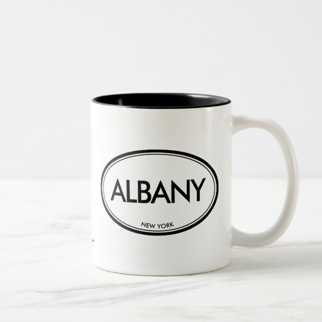 Taza Bicolor Albany, Nueva York (Derecha)