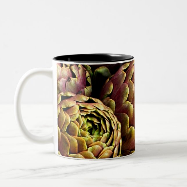 Taza Bicolor alcachofas de Roma (Izquierda)