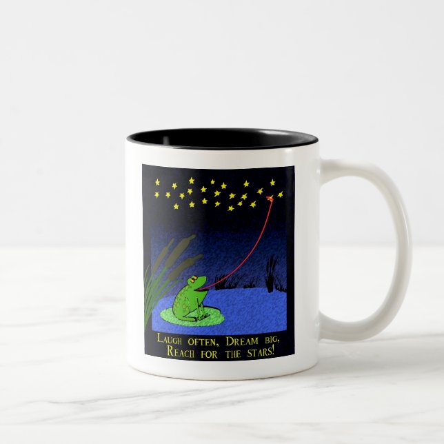 Taza Bicolor alcance para las estrellas (Derecha)