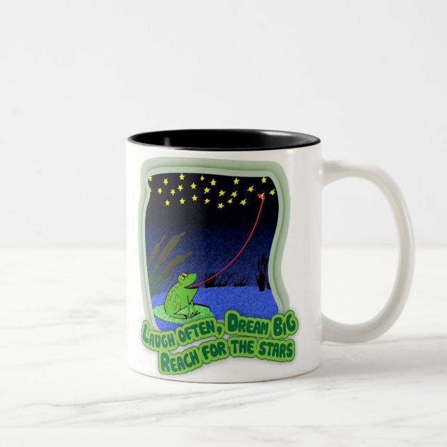 Taza Bicolor alcance para las estrellas (Derecha)