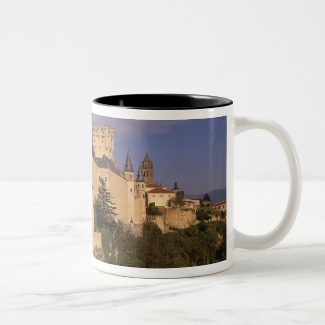 Taza Bicolor Alcázar y Catedral, Segovia, Castilla León, (Derecha)