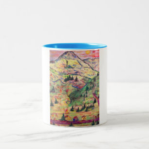 Taza Bicolor aldea de colorado