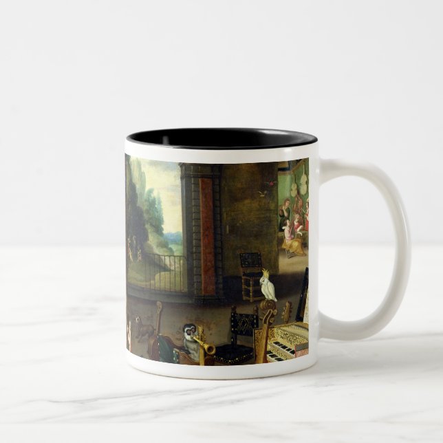 Taza Bicolor Alegoría de la audiencia (Derecha)