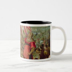 Taza Bicolor Alegoría de las guerras turcas