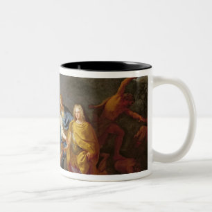 Taza Bicolor Alegoría del reconocimiento de Felipe de Francia