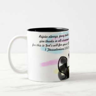 Taza Bicolor alegrémonos en jesus