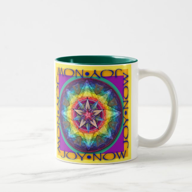 Taza Bicolor ¡Alegría ahora! (Derecha)