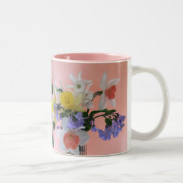 Taza Bicolor Alegría de la primavera