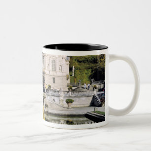 Taza Bicolor Alemania, Baviera, Castillo de Linderhof. Linderho