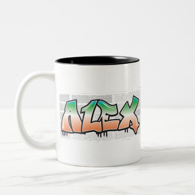 Taza Bicolor alex.ai (Izquierda)