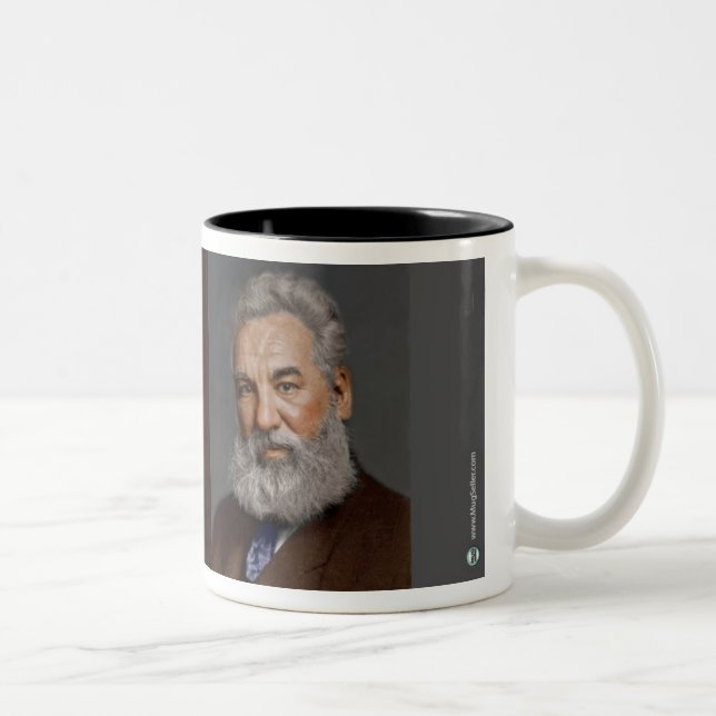 Taza Bicolor Alexander Graham Bell (Derecha)