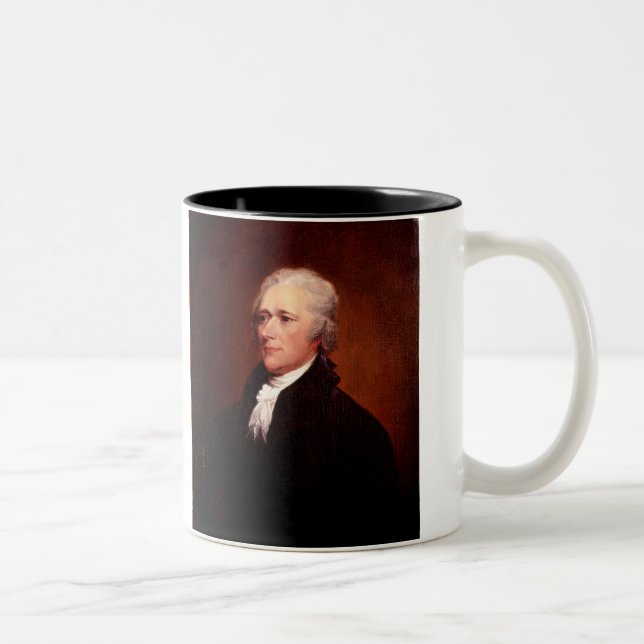 Taza Bicolor Alexander Hamilton (Derecha)