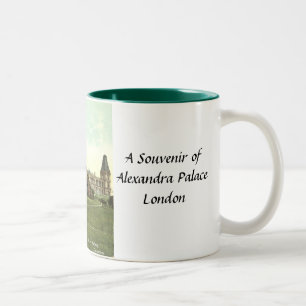 Taza Bicolor Alexandra Palace Souvenir Mug