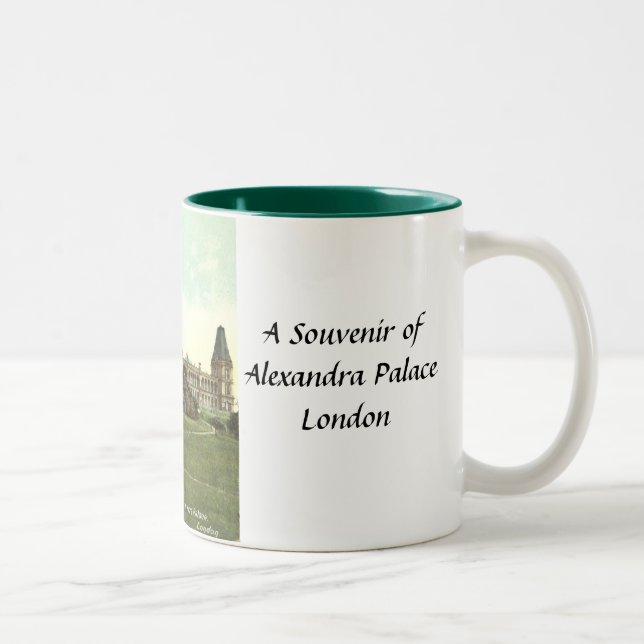 Taza Bicolor Alexandra Palace Souvenir Mug (Derecha)