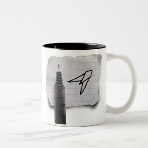 Taza Bicolor Alfa de Sketchfighter 4000