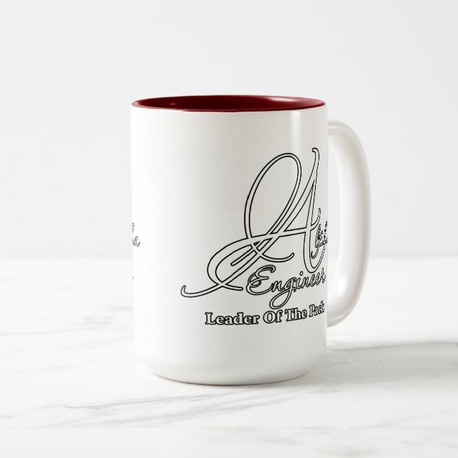 Taza Bicolor Alfa Engineer (Anverso derecho)