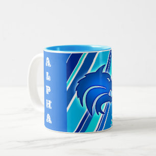 Taza Bicolor Alfa Wolf