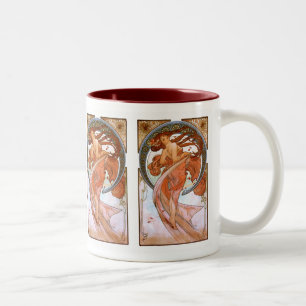 Taza Bicolor Alfons Mucha: Danza