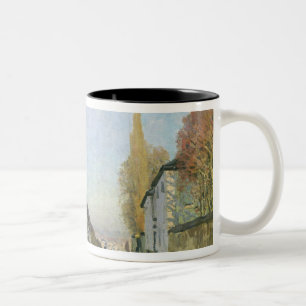Taza Bicolor Alfred Sisley el   Rue de la Machine, Louveciennes