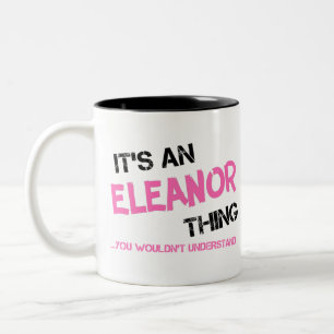 Taza Bicolor Algo de Eleanor que no entenderías