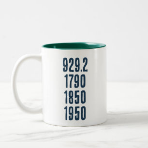 Taza Bicolor Algunos de mis números favoritos