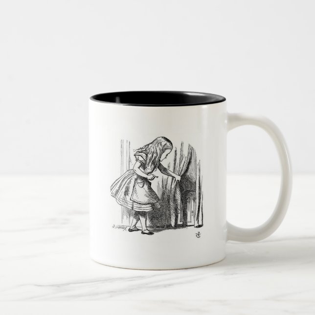 Taza Bicolor Alicia en el país de las maravillas (Derecha)