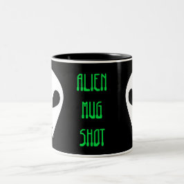 Taza Bicolor Alien Mug Shot