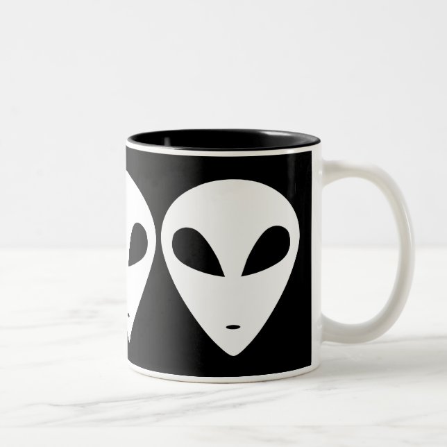 Taza Bicolor Alien Mug Shot (Derecha)
