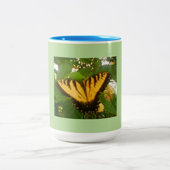 Taza Bicolor Alimentación monarca amarilla (Centro)