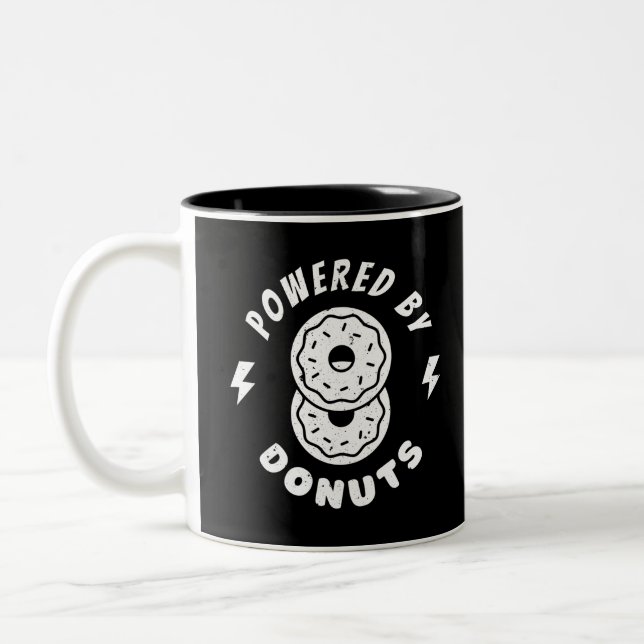 Taza Bicolor Alimentado por donaciones (Izquierda)