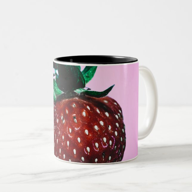 Taza Bicolor Alimentos de bonito (Anverso derecho)
