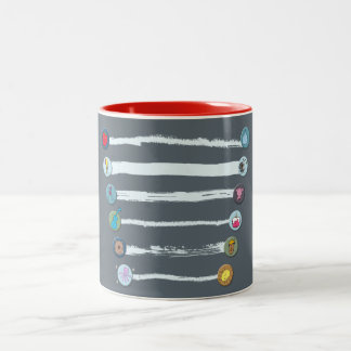 Taza Bicolor All Beatles