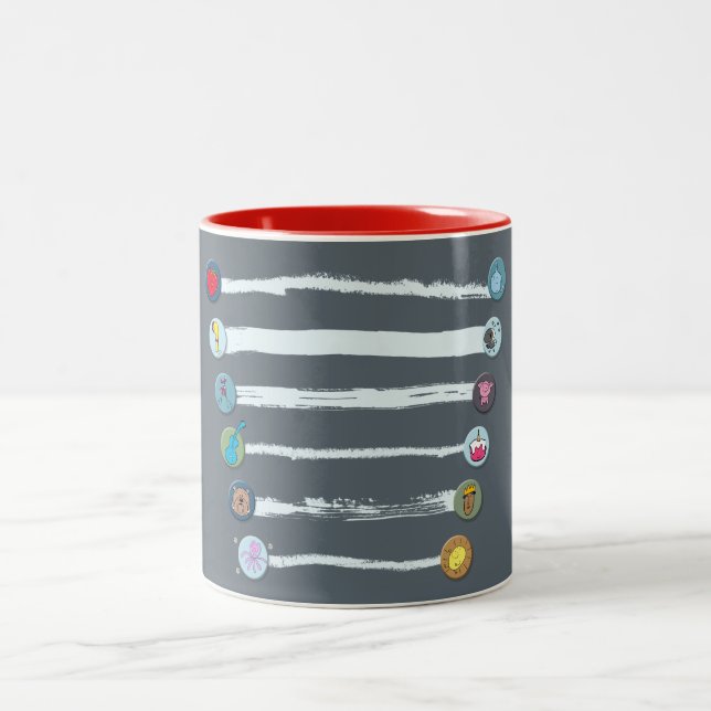Taza Bicolor All Beatles (Centro)