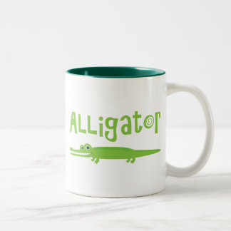Taza Bicolor Alligador