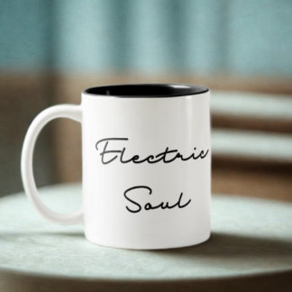 Taza Bicolor Alma Eléctrica - Inspirador