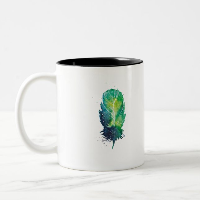 Taza Bicolor almidonado (Izquierda)