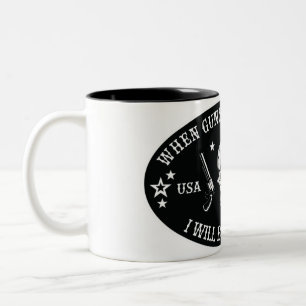 Taza Bicolor Almohada de la 2ª Enmienda