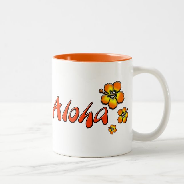 Taza Bicolor Aloha Mug (Derecha)