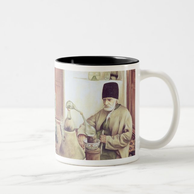 Taza Bicolor Alquimistas, 1893 (Derecha)