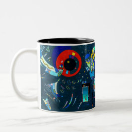 Taza Bicolor Alrededor del círculo - Kandinsky
