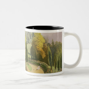 Taza Bicolor Alton cultiva un huerto, "de los jardines de