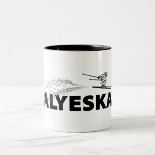 Taza Bicolor Alyeska Salta Esquí de Alaska