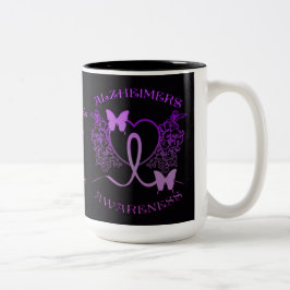 Taza Bicolor Alzheimers Conciencia Mug 2