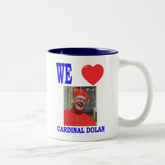 TAZA BICOLOR AMAMOS DOLAN CARDINAL (Derecha)