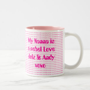 Taza Bicolor Amamos Nanna