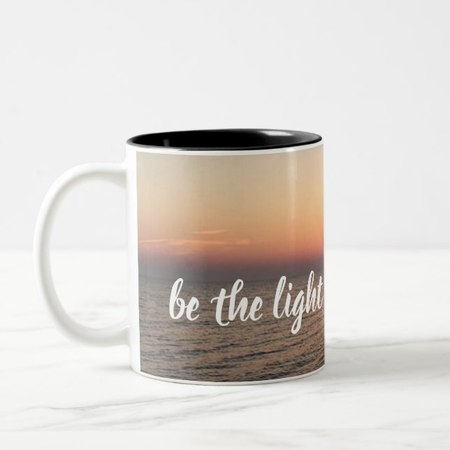 Taza Bicolor Amanecer personalizado (Izquierda)