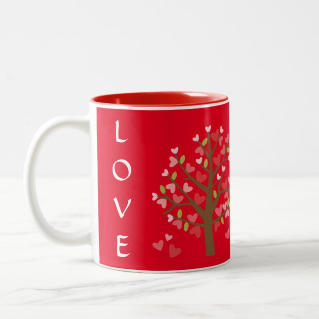 TAZA BICOLOR AMANTE DE LA COLECCIÓN DE REGALOS (Izquierda)